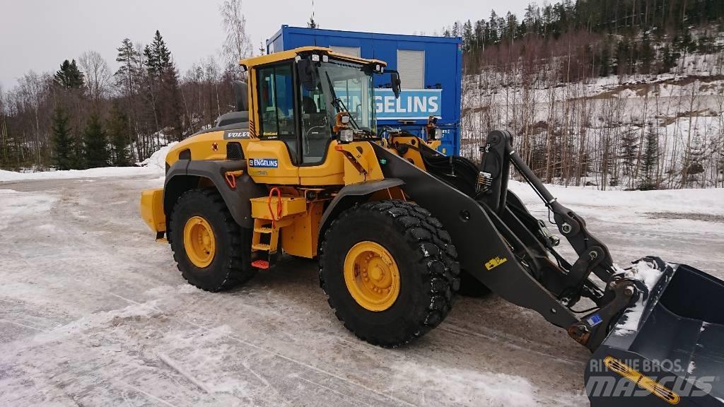 Volvo L120H, UTHYRES Chargeuse sur pneus