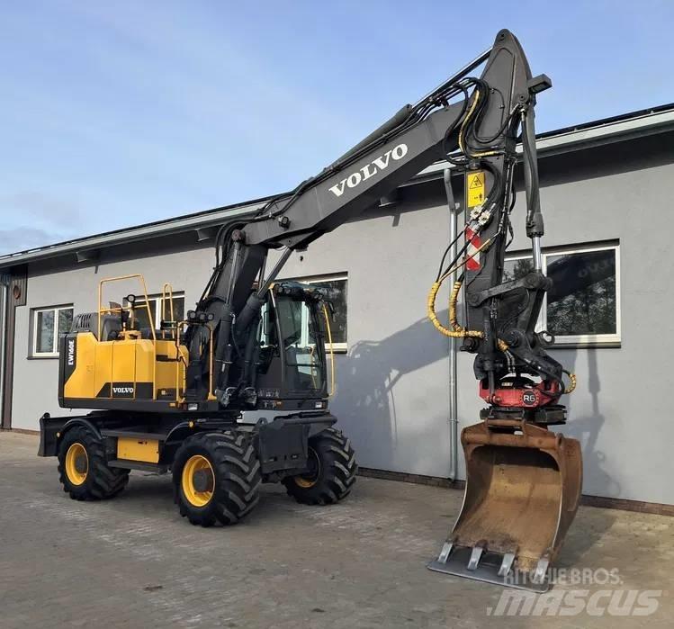 Volvo EW 160 E Pelle sur pneus