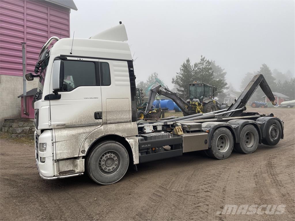 MAN TGX 35.580 Camion ampliroll