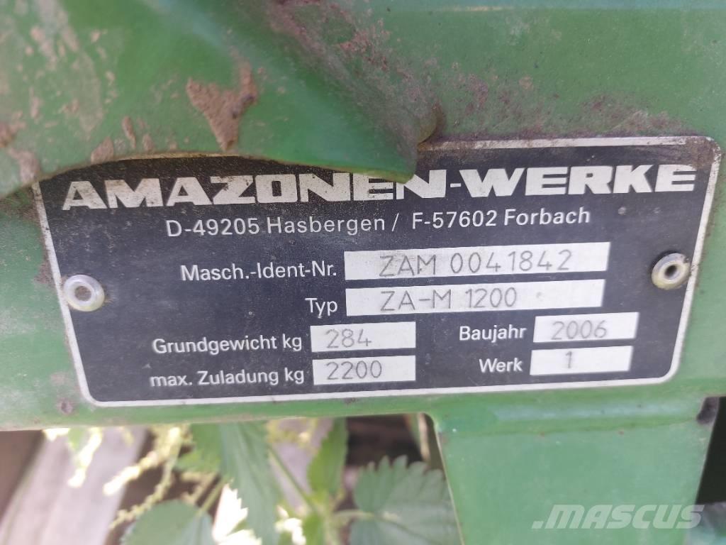 Amazone zam 1200 Semoir à engrais