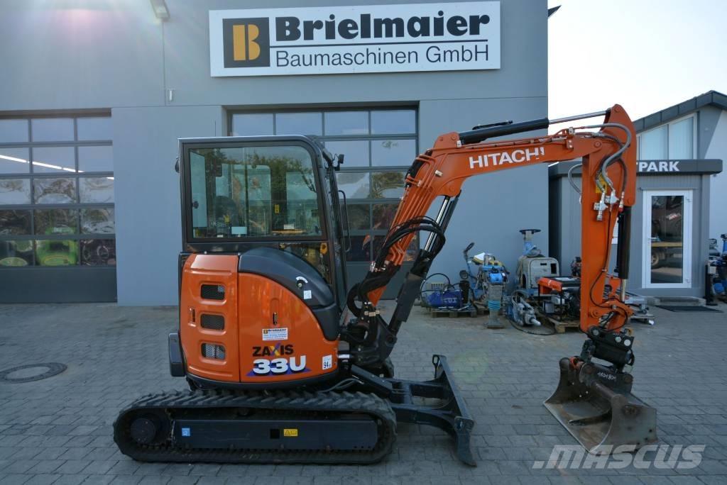 Hitachi ZX 33 U-6 Mini pelle < 7t