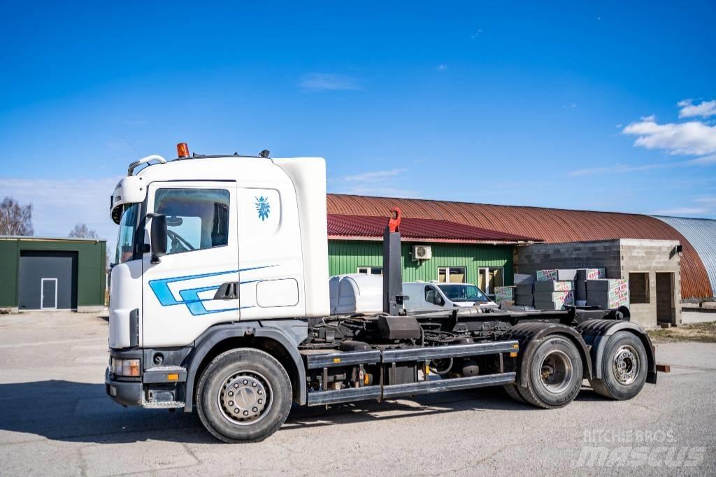 Scania R 144 GB Camion ampliroll