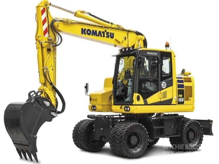 Komatsu PW158-11E0 Pelle sur pneus