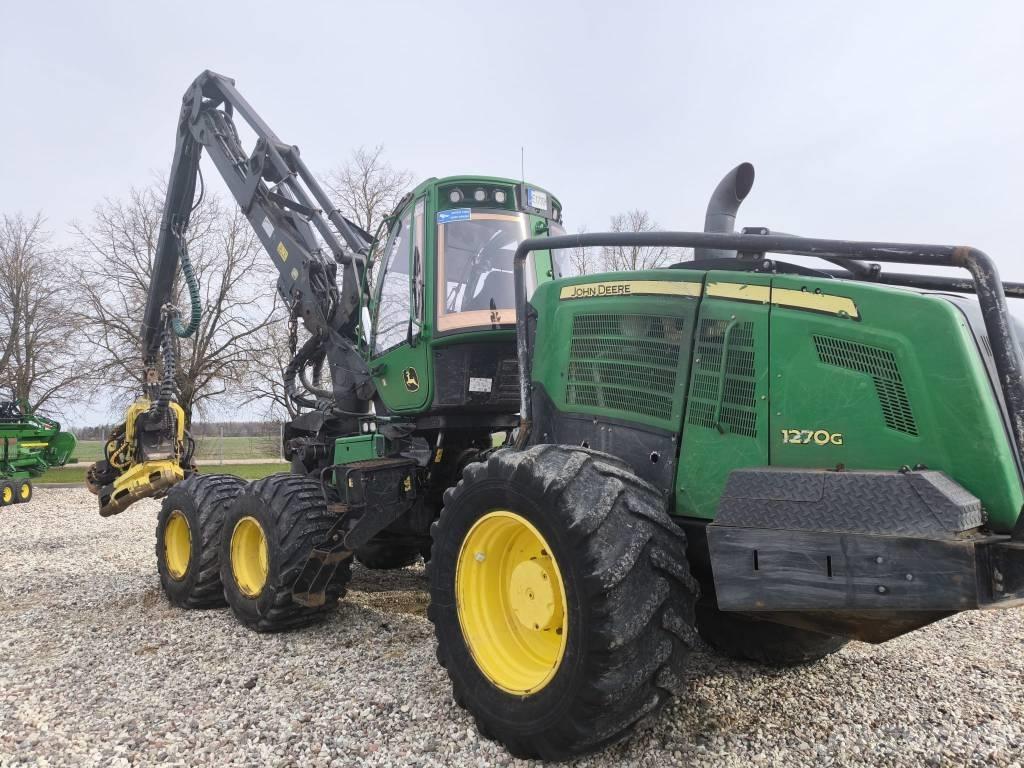 John Deere 1270G Abatteuse