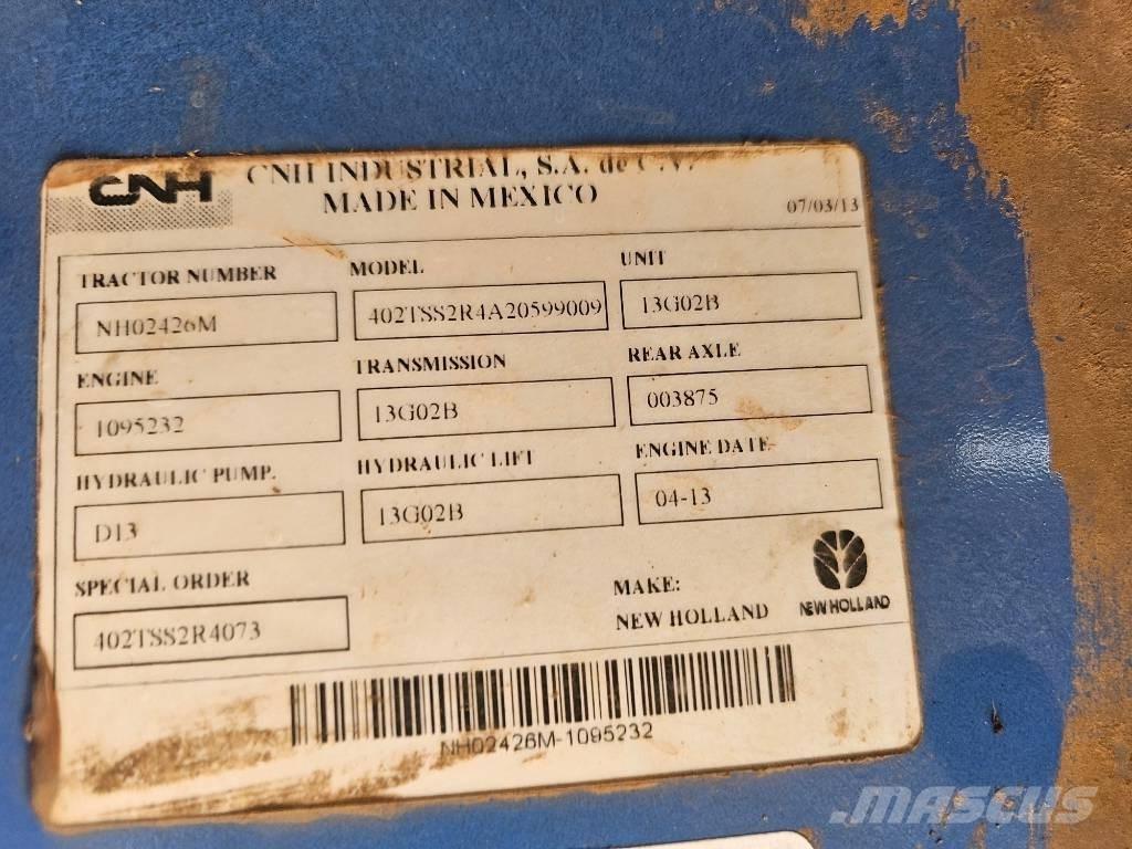 New Holland TS 6.120 Tracteur