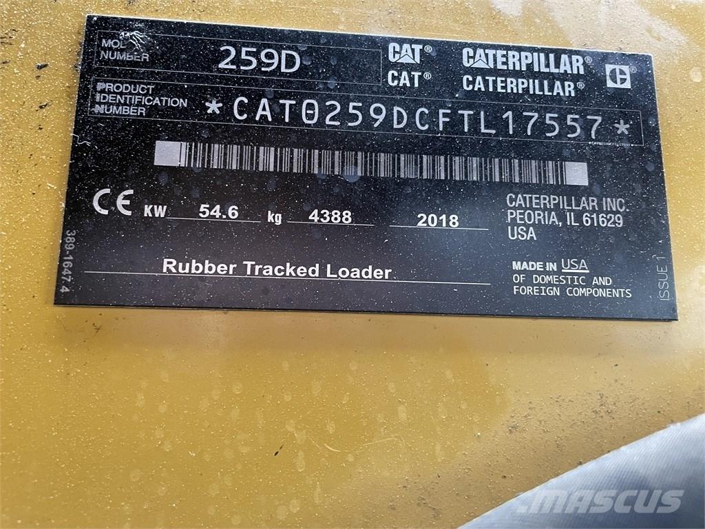 CAT 259D HF Chargeuse compacte