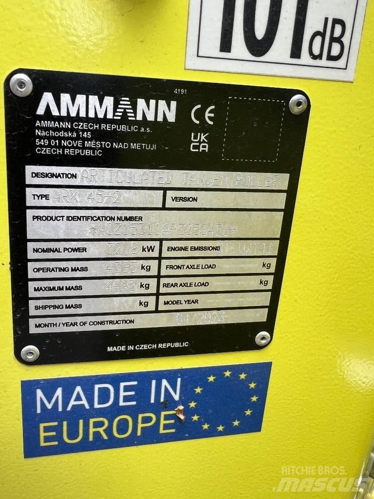 Ammann ARX 45-2 Rouleaux tandem
