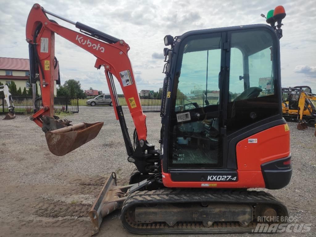 Kubota KX 027-4 Mini pelle < 7t