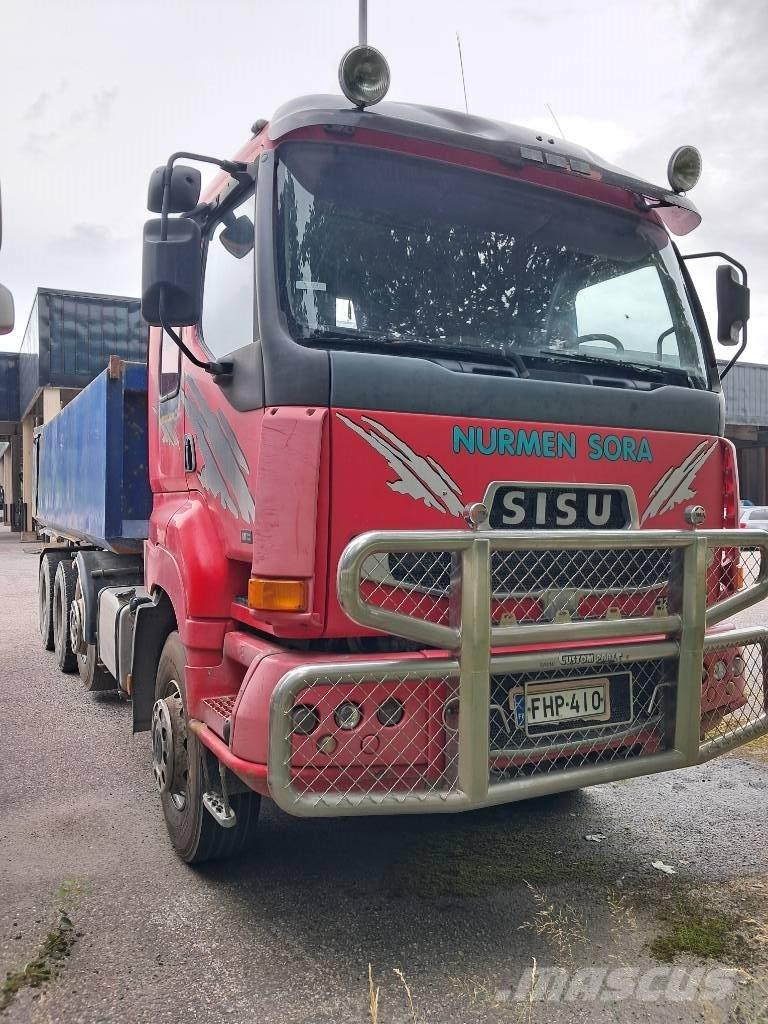 Sisu E13M - 8x4 Camion benne