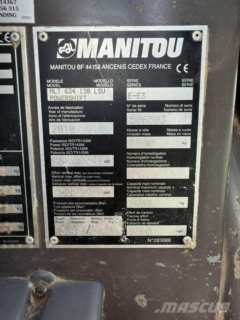 Manitou MLT 634-120 Chariot télescopique