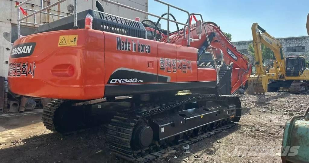 Doosan DX340 Pelle sur chenilles