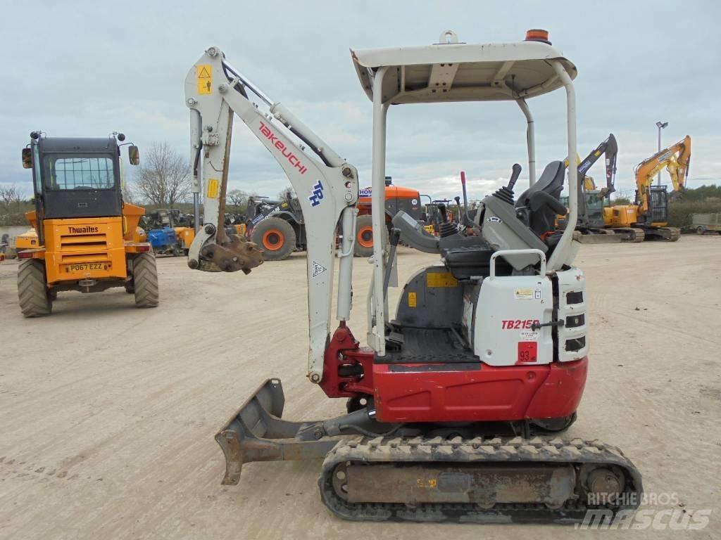 Takeuchi TB215R Mini pelle < 7t