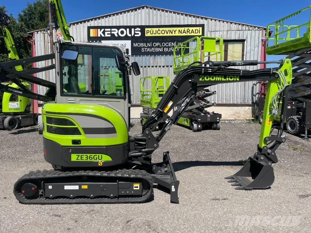 Zoomlion ZE 36 GU Pelle sur chenilles