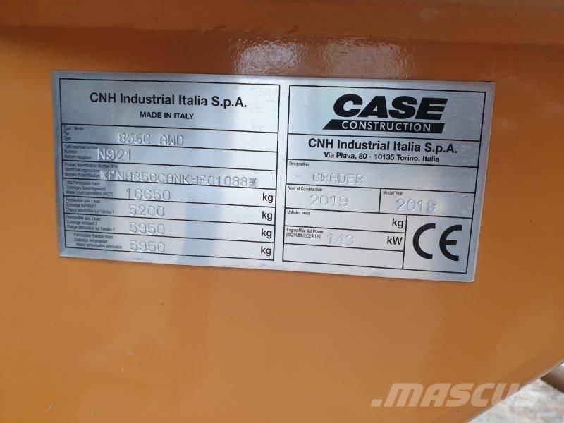 CASE 856 C AWD Niveleuse