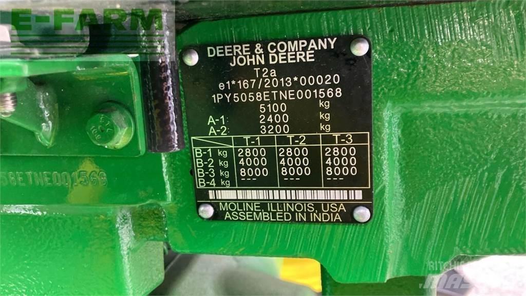 John Deere 5058E Tracteur