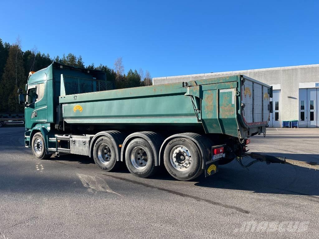Scania R580 8x4 Camion benne