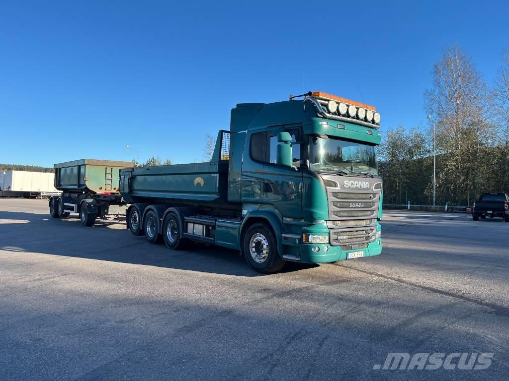 Scania R580 8x4 Camion benne