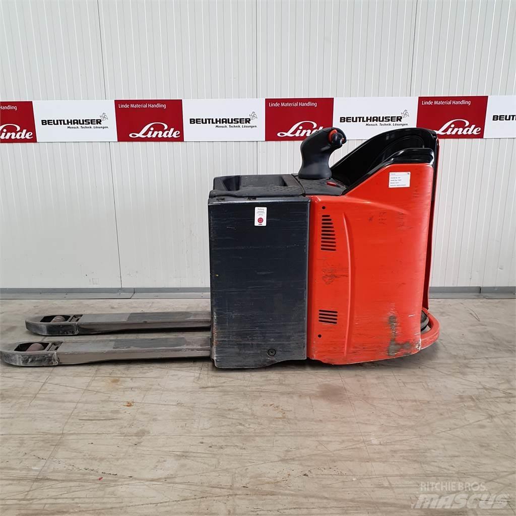 Linde T20SP kurz Transpalette accompagnant