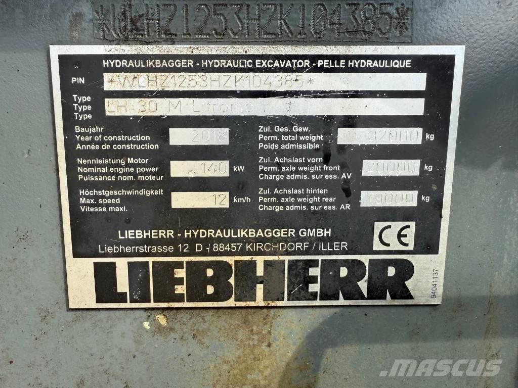 Liebherr LH 30 M Pelle à déchets