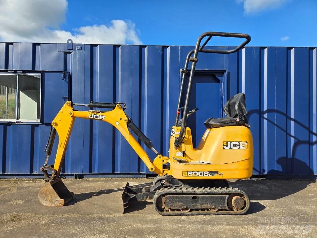 JCB 8008 CTS 3 Bkts Mini pelle < 7t
