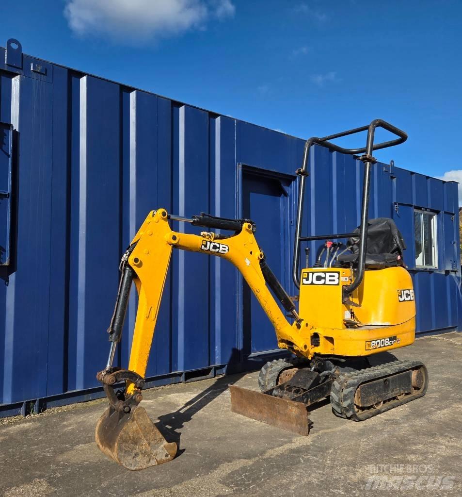 JCB 8008 CTS 3 Bkts Mini pelle < 7t