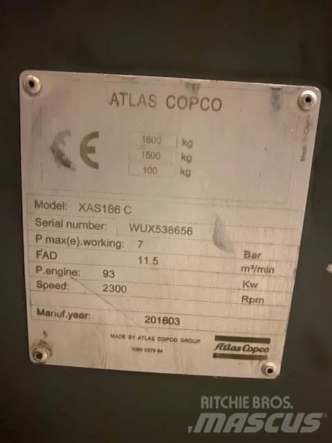 Atlas Copco XAS 186 Compresseur