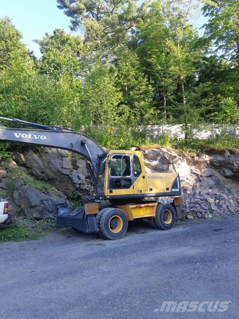 Volvo EW 180 B Pelle sur pneus