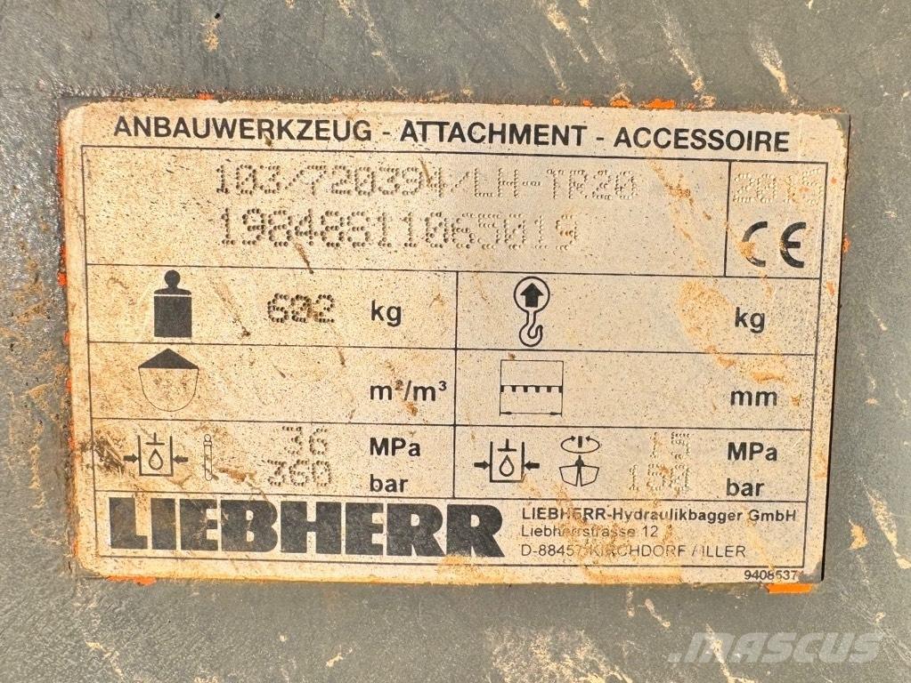 Liebherr LH-TR 20 Attache rapide pour godet