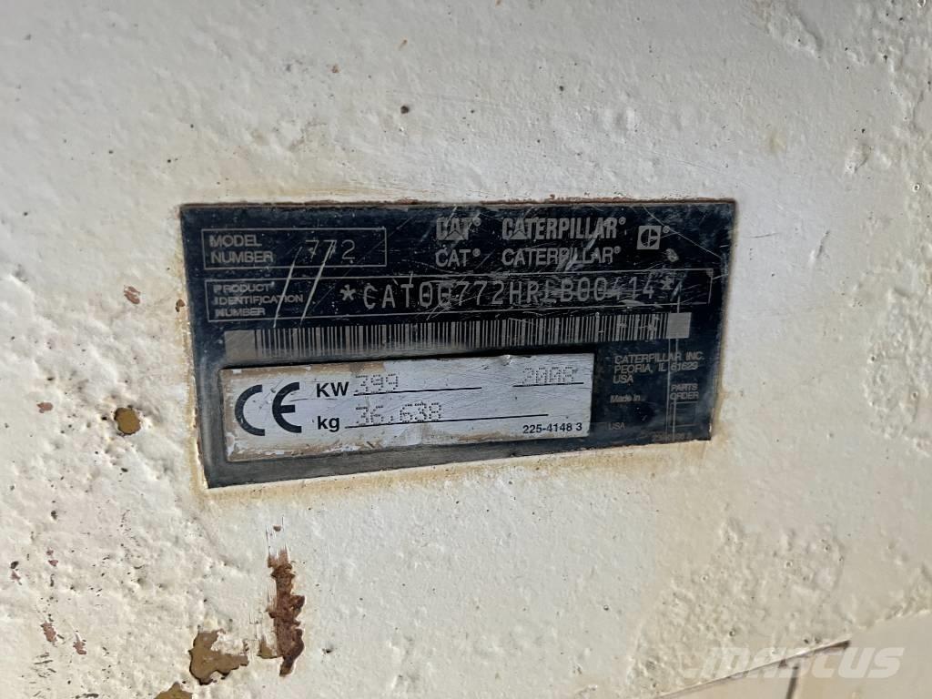 CAT 772 Tombereau rigide