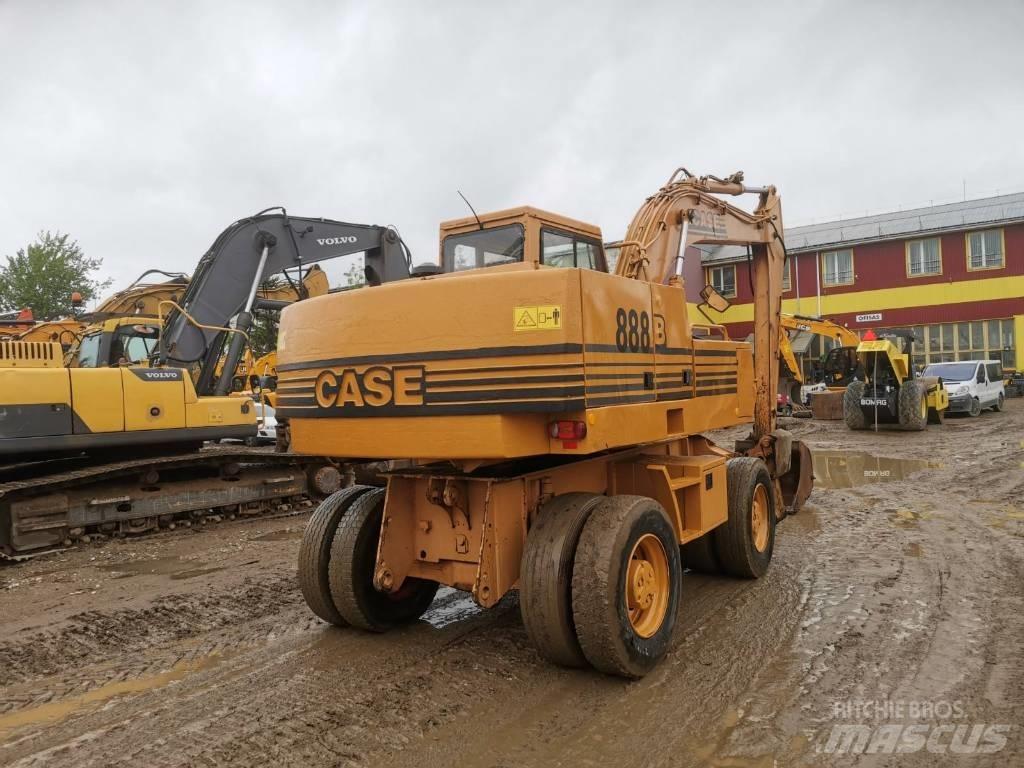 CASE 888 BP Pelle sur pneus