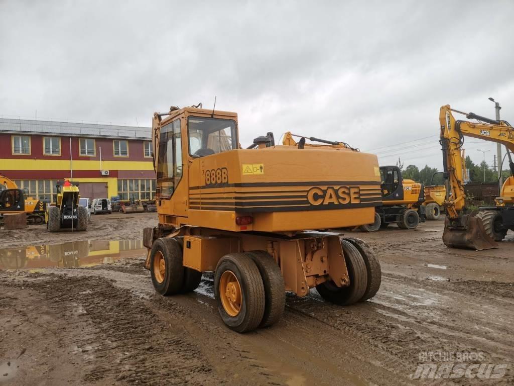 CASE 888 BP Pelle sur pneus
