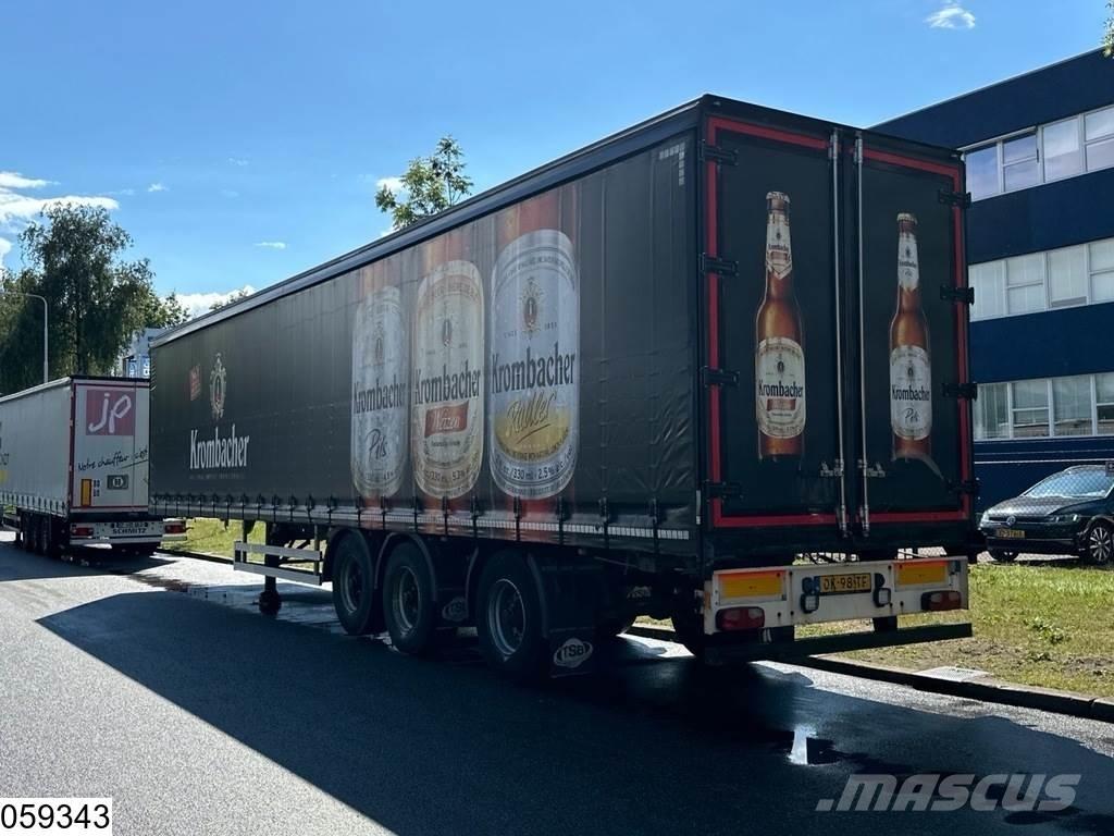 Pacton Tautliner Semi remorque à rideaux coulissants (PLSC)