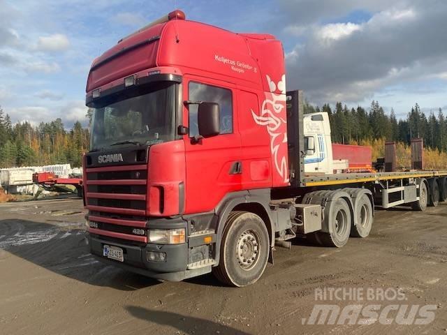 Scania R420, 6x2 Tracteur routier