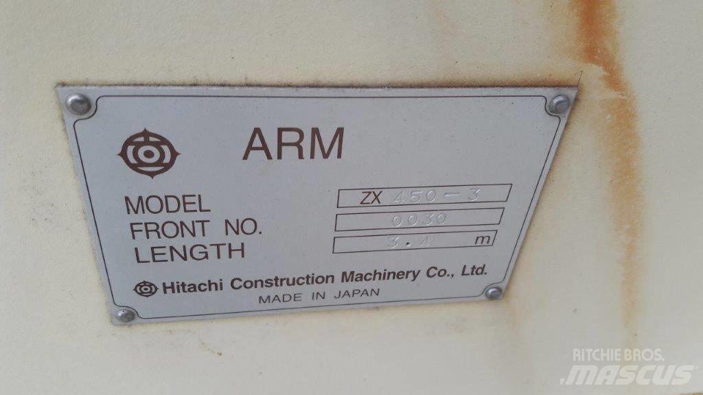 Hitachi ZX 450-3 Châssis et suspension