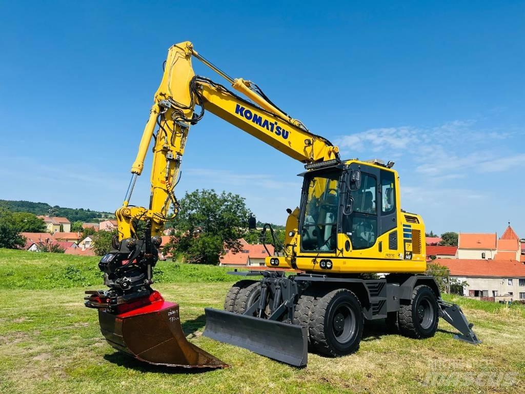 Komatsu PW 148-10 Pelle sur pneus