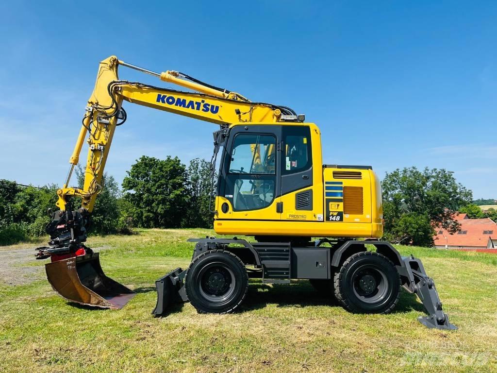 Komatsu PW 148-10 Pelle sur pneus