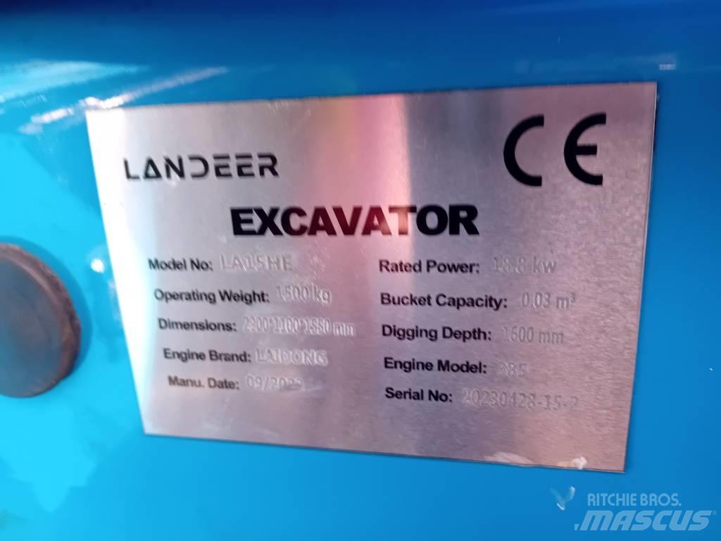  Landeer LA15HE Mini pelle < 7t