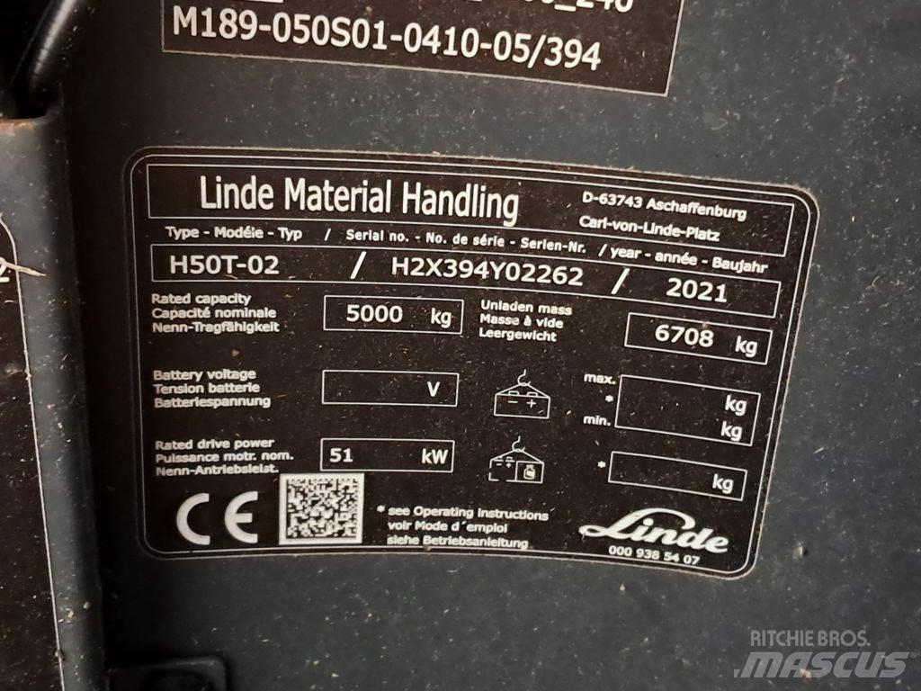 Linde H50T-02 Chariots GPL