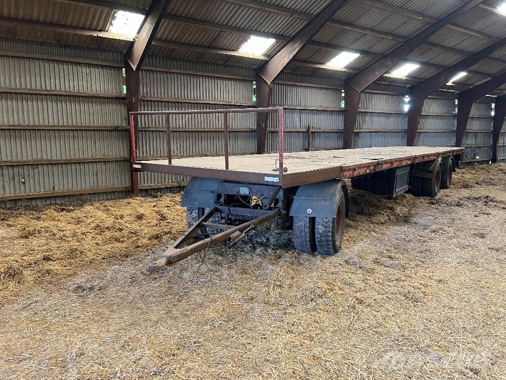  Halmvogn 12.5 meter Plateau à paille
