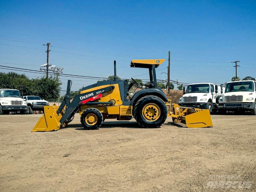 John Deere 210 LE EP Chargeur frontal, fourche