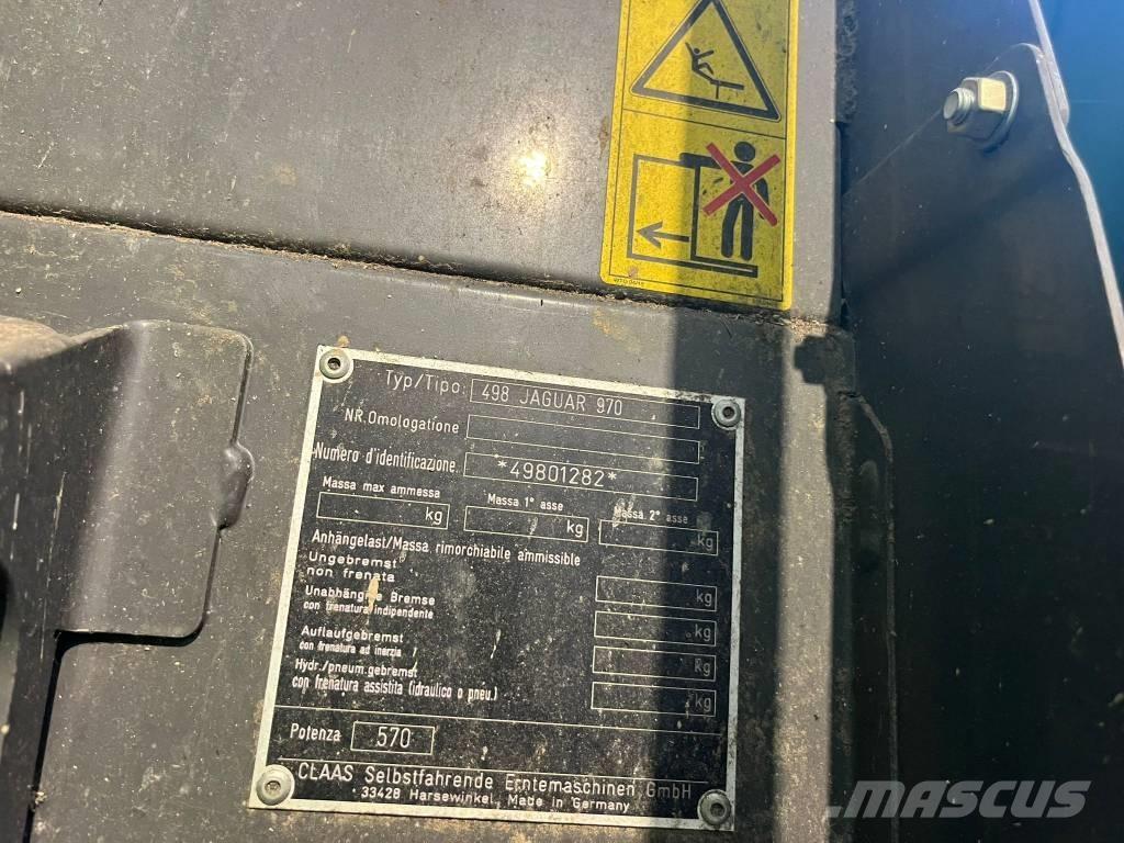 CLAAS Jaguar 970 Ensileuse automotrice