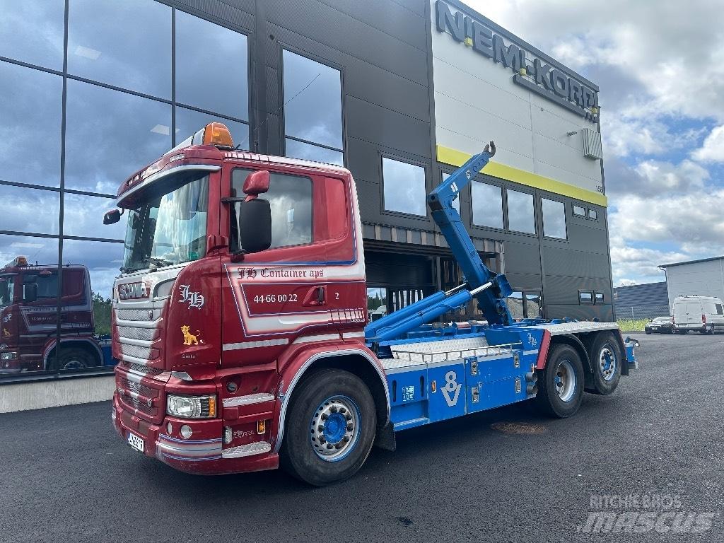 Scania R580 6x2*4 Camion ampliroll