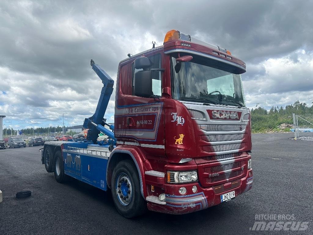 Scania R580 6x2*4 Camion ampliroll