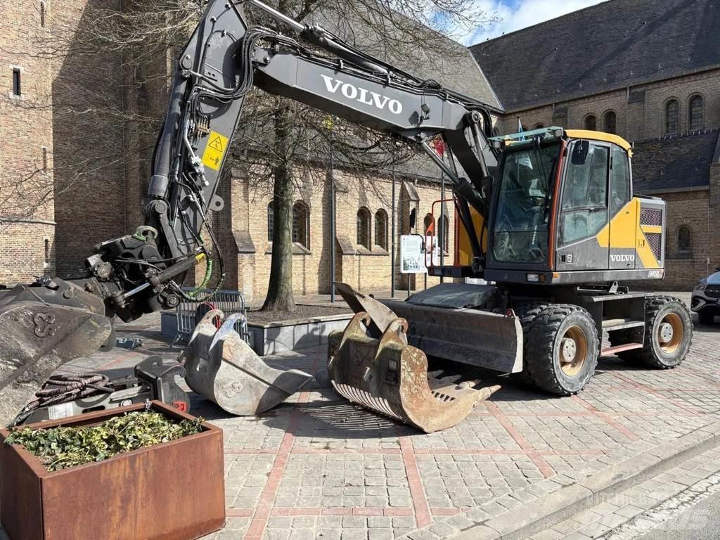 Volvo EWR150E Pelle sur pneus