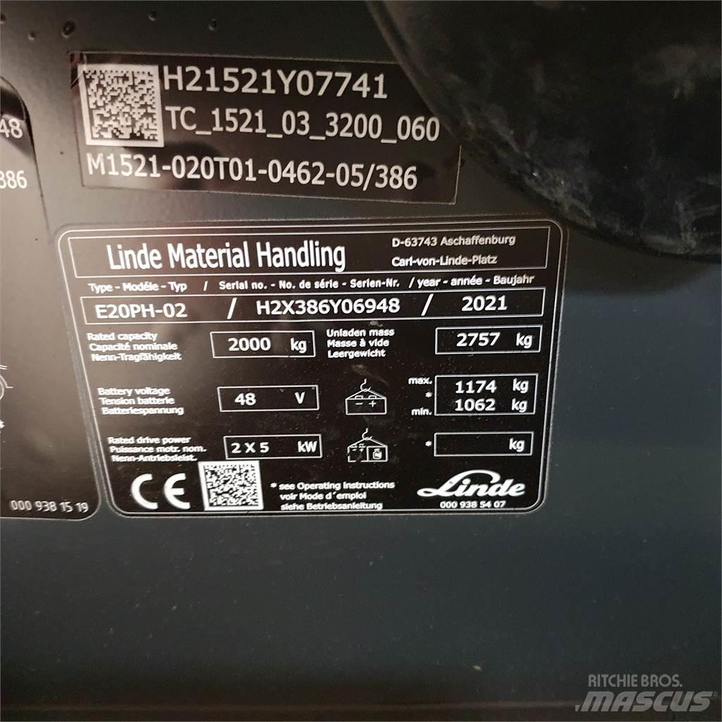 Linde E20PH Chariots élévateurs électriques