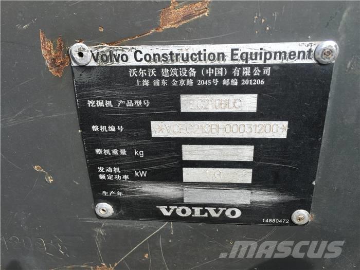 Volvo EC 210 B LC Pelle sur chenilles