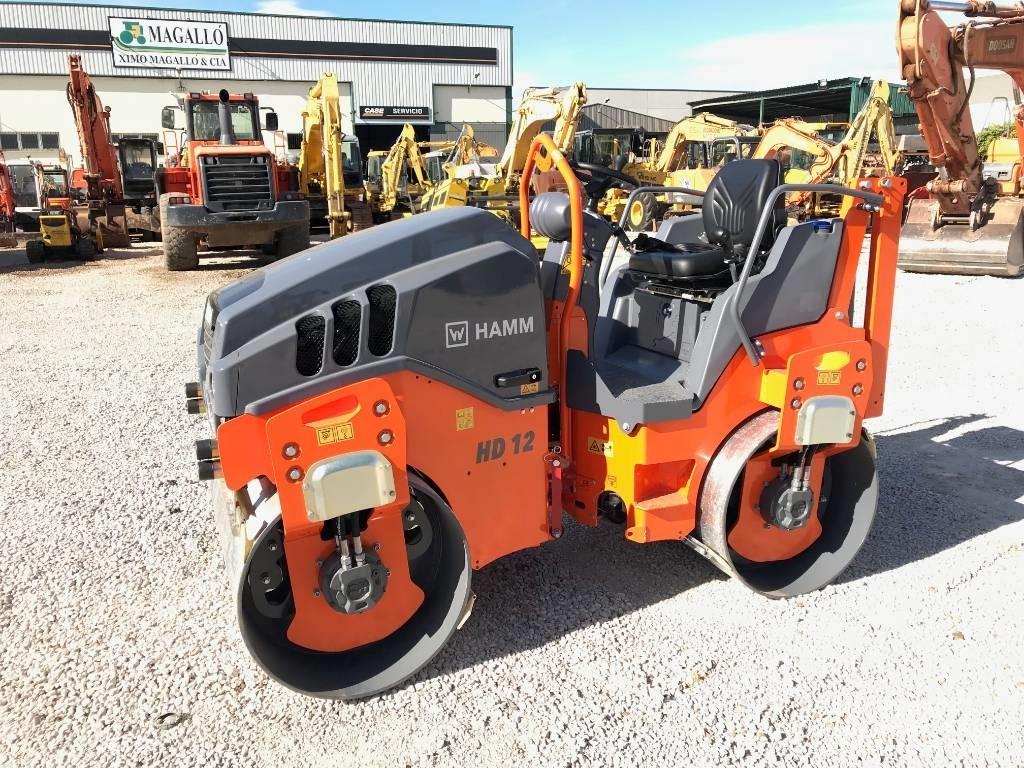 Hamm HD 12 VV Rouleaux tandem
