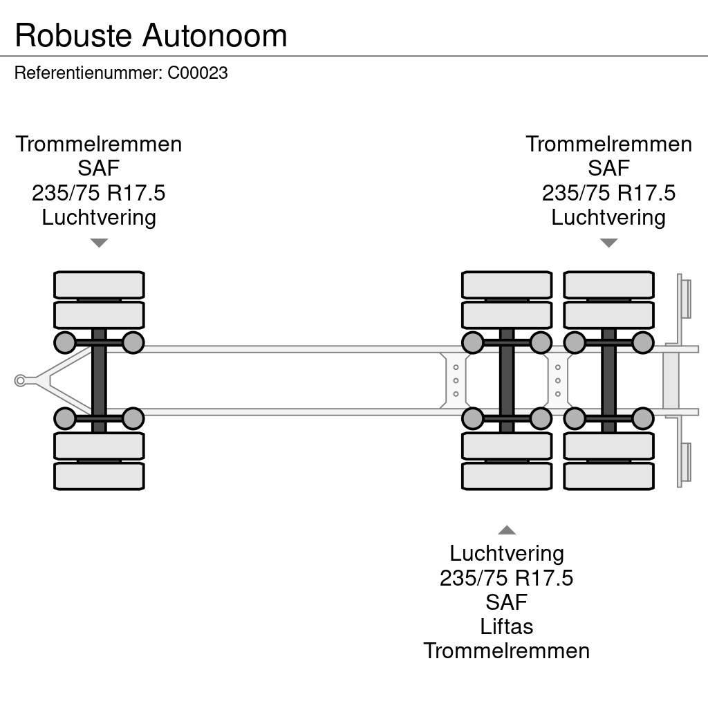 Robuste Autonoom Remorque ridelle