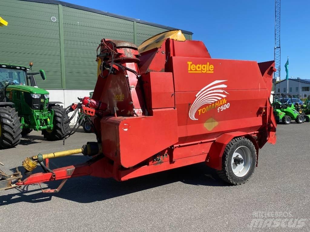 Tomahawk Teagle 9500 Dérouleuse, pailleuse