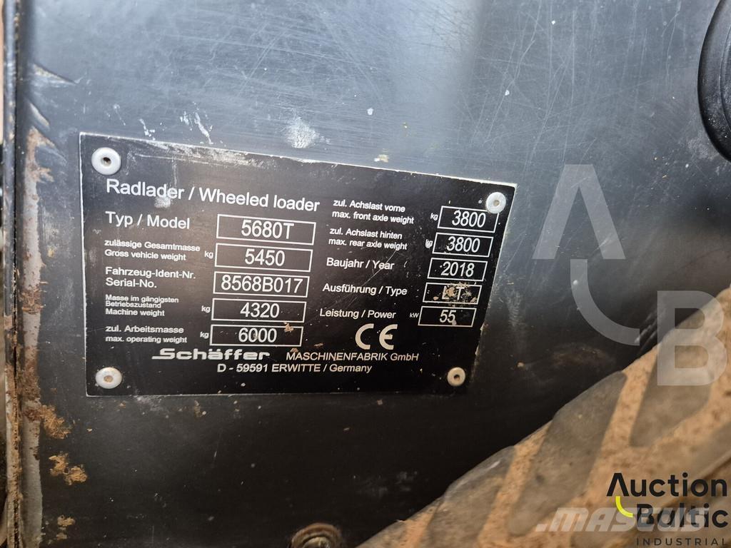 Schäffer 5680T Chargeuse sur pneus